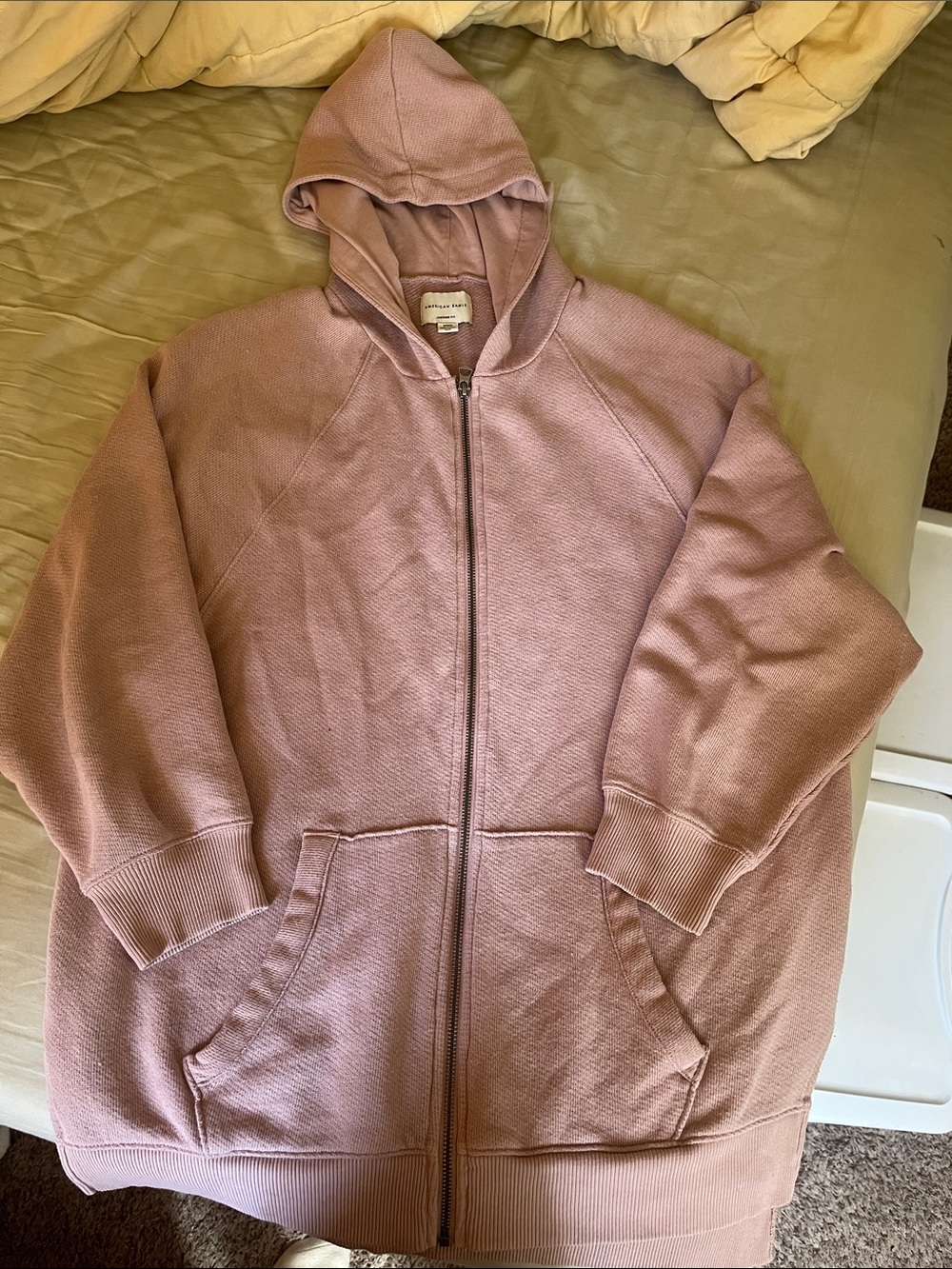 Mauve/Pink “jegging fit” oversized sweatshirt - Picture 1 of 2